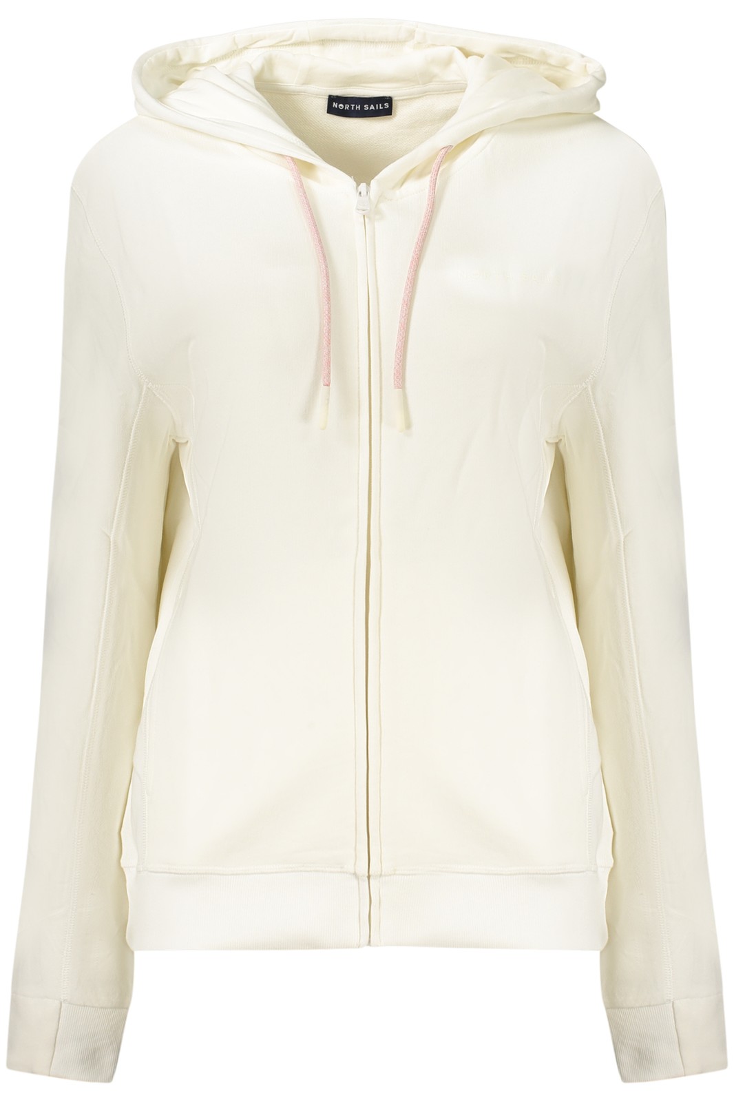 NORTH SAILS FELPA CON ZIP DONNA BIANCO TAGLIA = XS
