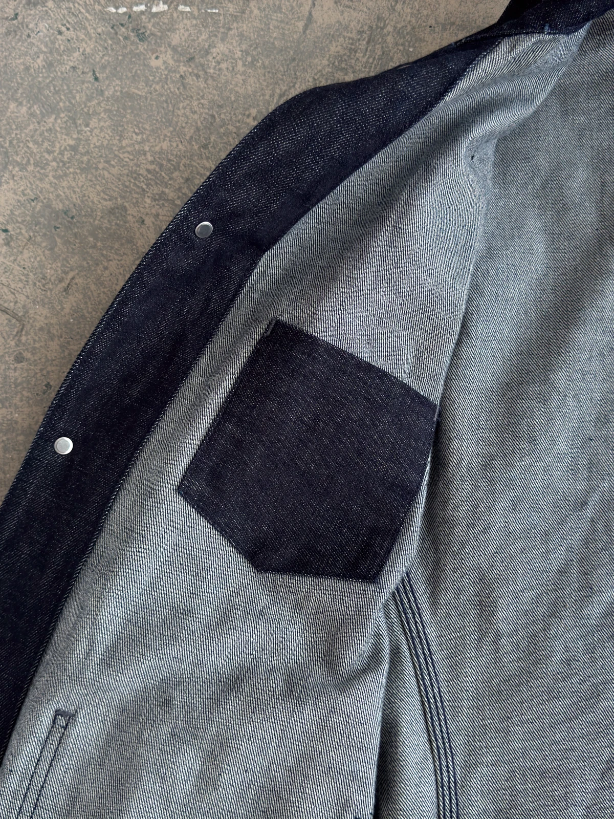 Tellason Palmer Denim Jacket - L - USA - 14.75oz Cone Mills White Oak - Rare - product detail image 7