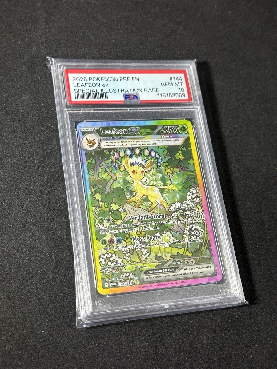 リーフィオン ex SPECIAL ART RARE PSA 10 リーフィオン ex SPECIAL ART RARE PSA 10 PSA 10 Gem Mint Iron