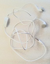 Headphones Original SAMSUNG Microphone Wired STEREO 4-pin WHITE 3,5mm Jack