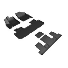 3D MAXpider CHEVROLET TRAVERSE 7-SEAT 2018-2022 KAGU BLACK R1 R2 R3