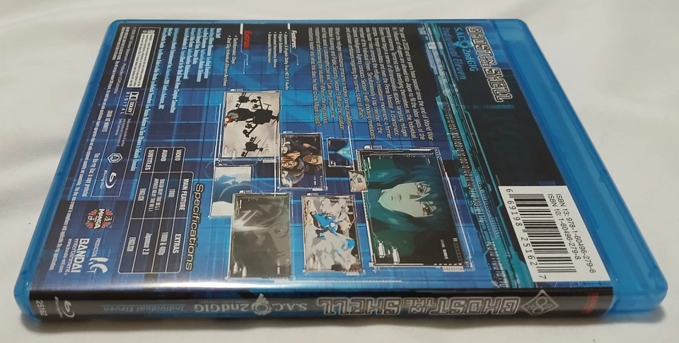 Ghost in the Shell Stand Alone Complex OVA/Movie Set 2011 Bandai Blu-rays - Bild 4 von 4