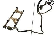 2005-09 Chevy Equinox Oem 3.4l Fuel Injection Rail With Connecting Fuel Line