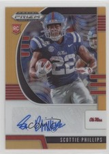 2020 Prizm Draft Picks Rookies Neon Orange /149 Scottie Phillips #200 Auto 18t1