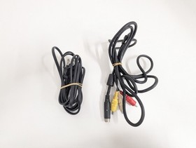 Z596 SEGA Saturn Console Clear Skeleton HST-3210 JAPAN SegaSaturn adapter SET