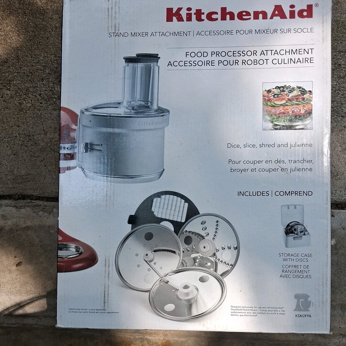 KitchenAid Stand Mixer Attachment, Food Processor with Commercial