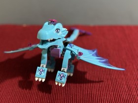LEGO Elves Blue Water Dragon 4117 The Water Dragon Missing 2 Pieces