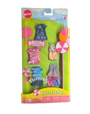 Barbie Kelly Club Sweetsville Paquete de Moda para Kelly y Tommy 2003 NUEVO
