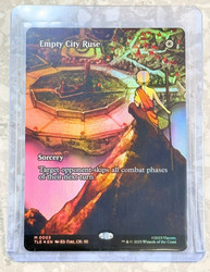 Empty City Ruse #0003 Borderless Foil Mythic - Avatar: The Last Airbender
