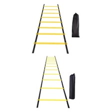 Agility Ladder Instant Set up Adjustable Fitness Training Equipment Portable