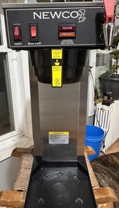 Newco Commercial Telescoping ACE-TELE Coffee Tea Brewer Maker  Direct Water Line