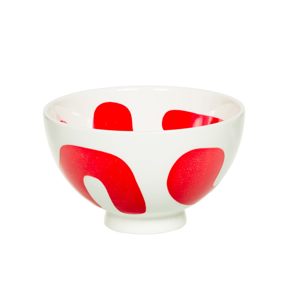 Bol Lulli rouge 15 cm (lot de 6) grès 15.00 cm TABLE PASSION 15.00x15.00 cm