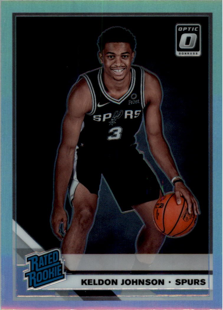 2019-20 Donruss Optic Holo #186 Keldon Johnson RR - BSK