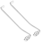 2 Pcs Manual Juice Squeezer Hand Juicer Lemon Stainless Steel Juicers