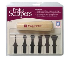 Carving Tools Profile Scraper Set of 6 Interc...