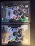 2025 Panini Select - Saquon Barkley #90 Silver Prizm- Black And Green Shock