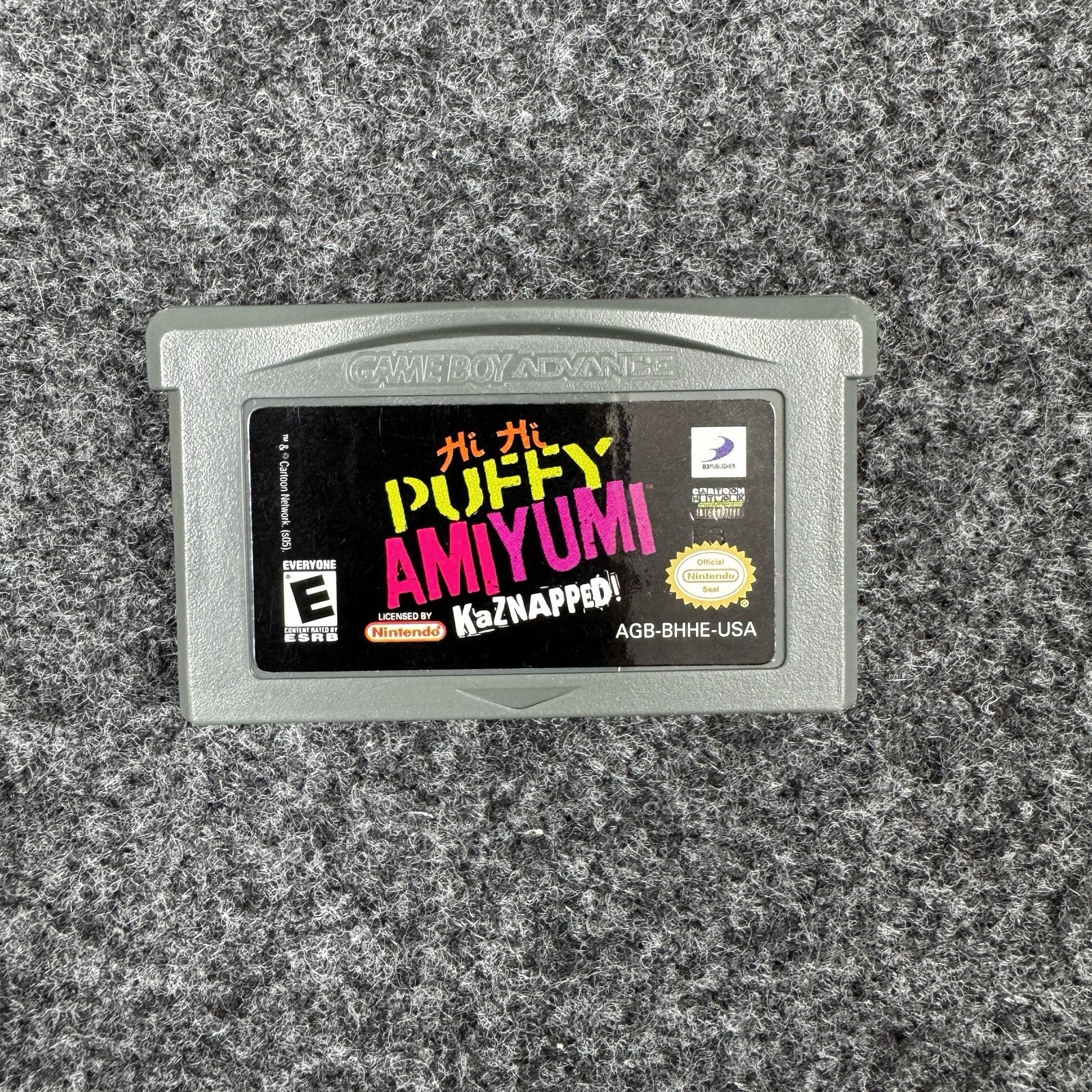 Hi Hi Puffy AmiYumi Kaznapped Nintendo GBA Game Boy Advance - Tested