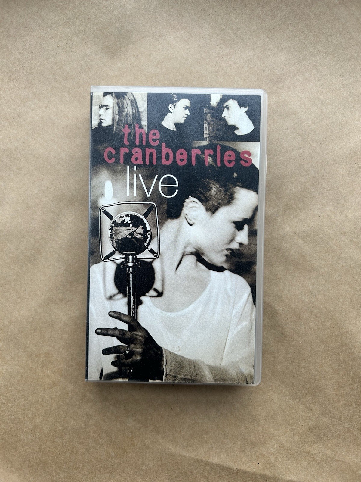 Vintage The Cranberries Live VHS Tape Music Video 1994 Rare Tested Working