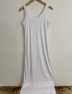 chinese dress ladies Moonlit Night Ruffle Strap Cut-Out Back Dress White main image 0