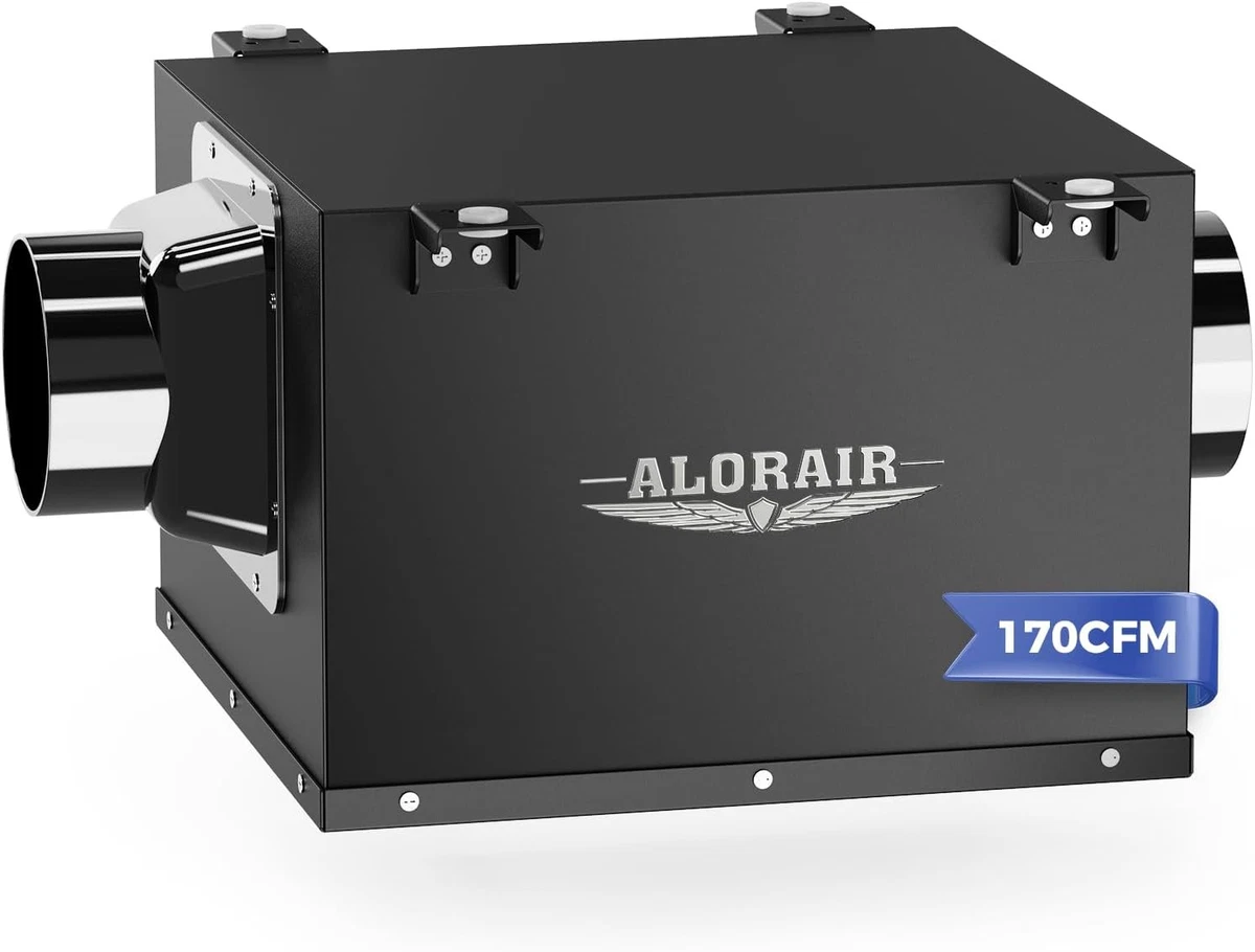 DUCTURBO Extracteur d'air 100mm Réglable,Ventilateur de Conduit