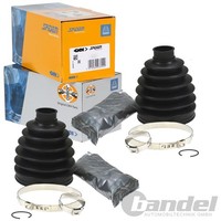 2X Spidan Achsmanschetten Satz Radseitig Passend FüR Renault Clio Modus Twingo