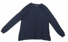 Womens UK Size 14 PRIMRK Blue Pullover Sweatshirt