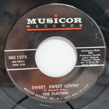 Platters Sweet Lovin / Sonata 7" 45rpm EX Vinyl 60's Record free sleeve