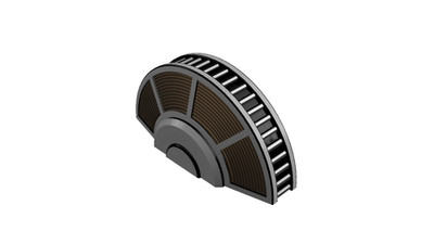 4B0T Small Shield Generator Disc Sci-Fi 3D Printed Terrain Star Wars Legion, 40K