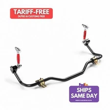 QA1 52828, Kit Black Chromoly Sway Bar Kit Rear Fits 70-81 Gm F-Body Performance