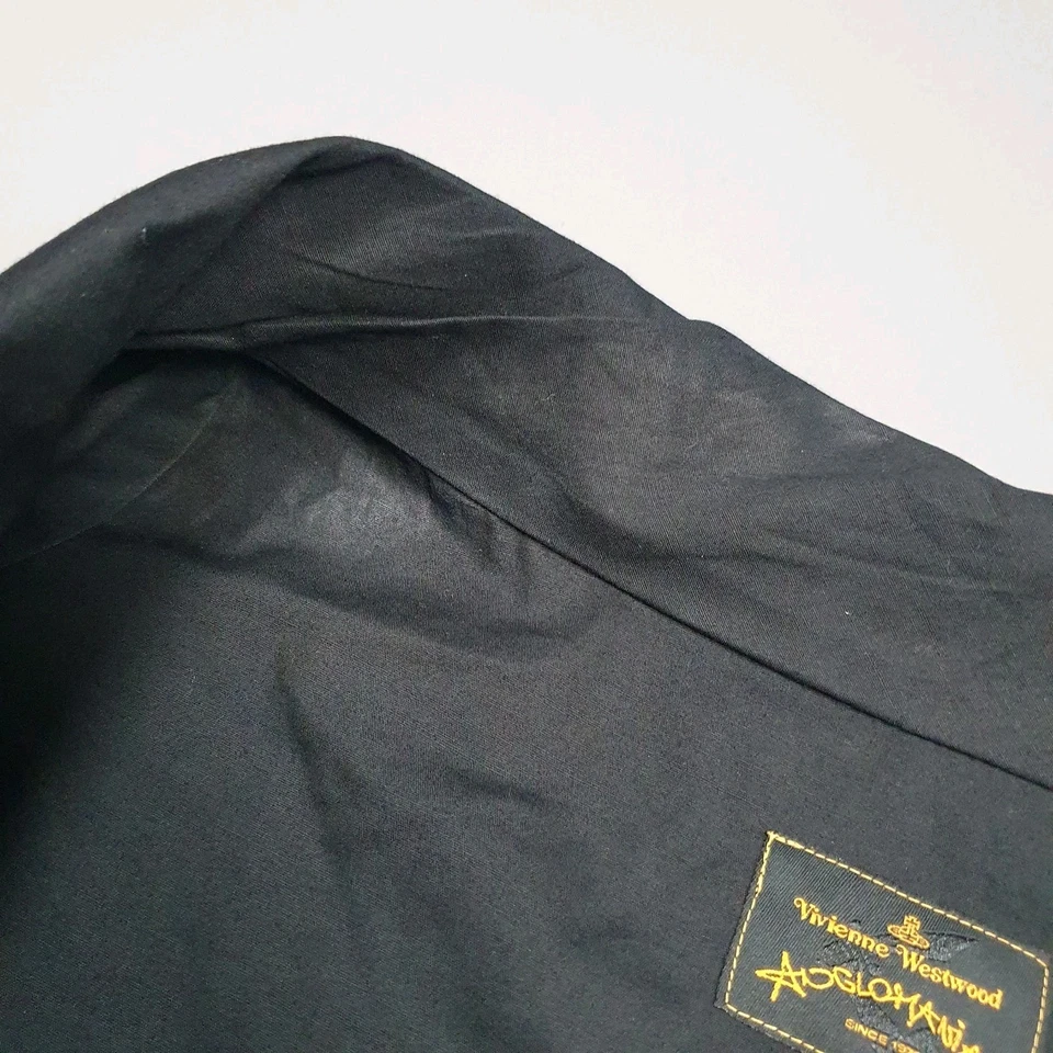 Blusa Top Bustier VIVIENNE WESTWOOD ANGLOMANIA 42 / UK 10 Negro Aspecto Corsé Foto 4 de 4