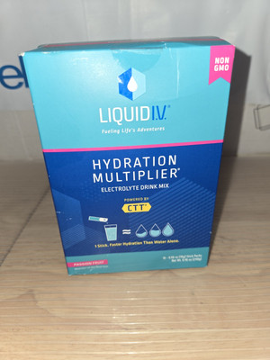 Liquid I.V. Hydration Multiplier PASSION FRUIT   15 Stick Packs 