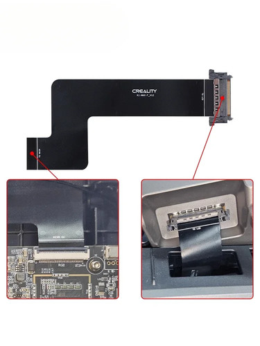 Creality K1 MAX 3D Printer Display FPC Connection Ribbon Cable ...