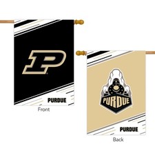 Briarwood Lane Purdue University NCAA Licensed Double-Sided House Flag 28x40