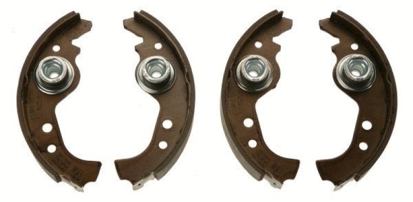 Trw 4X Bremsbacken Bremsbackensatz FüR Trommelbremse Hinten Vorne GS8160-image