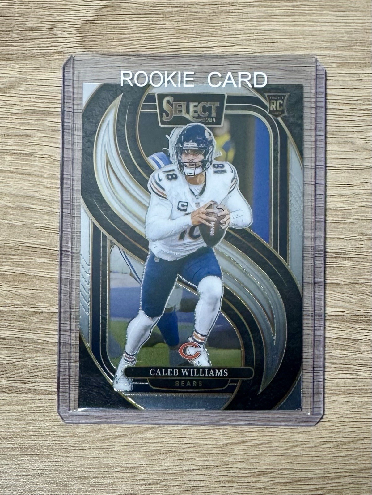 2024 Panini Select - Premier Level Caleb Williams #114 Silver Prizm (RC)