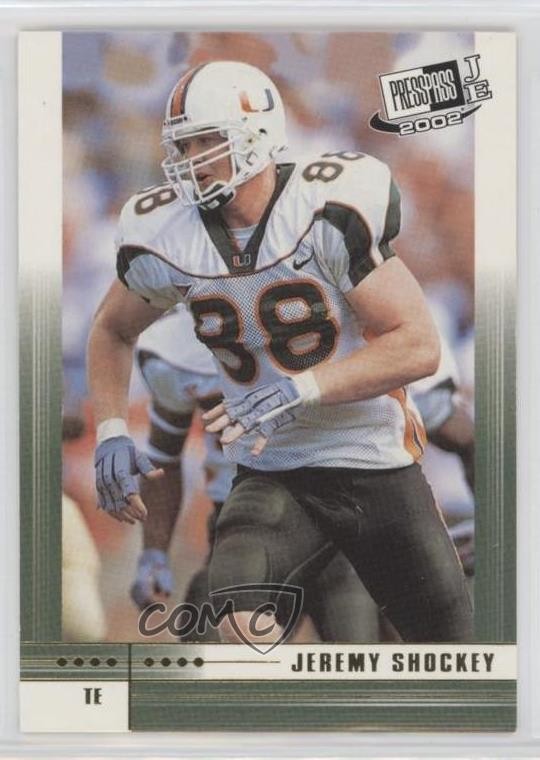 2002 Press Pass JE First Down Jeremy Shockey #FD12 Rookie RC 0q3