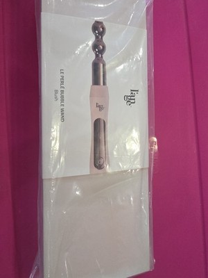 L ange Le Perlé Titanium Bubble Curling Wand Blush 2442, New In Package.