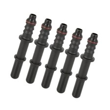 5pcs 7.89mm ID6 Fuel Line Hose Straight Quick Release Male Connector for Auto