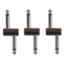 Guitar Pedal Patch Connector, 6.35mm 1/4" Effect Couplers, Male to Male Off...