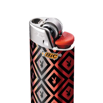 BIC Maxi Lighter - Holographic Playboy Design Regular Size (10