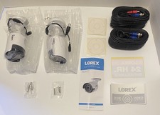 2 Lorex E841CA-Z 4K Ultra HD IP Security Bull...