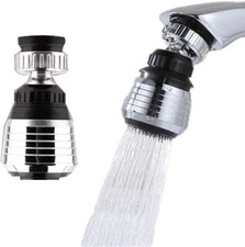 2 Pack Faucet Filter Aerator Sprayer, Sink 360 Swivel Water Tap Saving Short