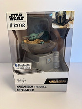 iHome Disney Star Wars Grogu Mandalorian The Child Bluetooth Speaker New Sealed