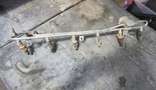 1987-1995 Ford F150 F250 F350 Bronco 4.9l 300 Inline 6 Fuel Rail Oem Injectors
