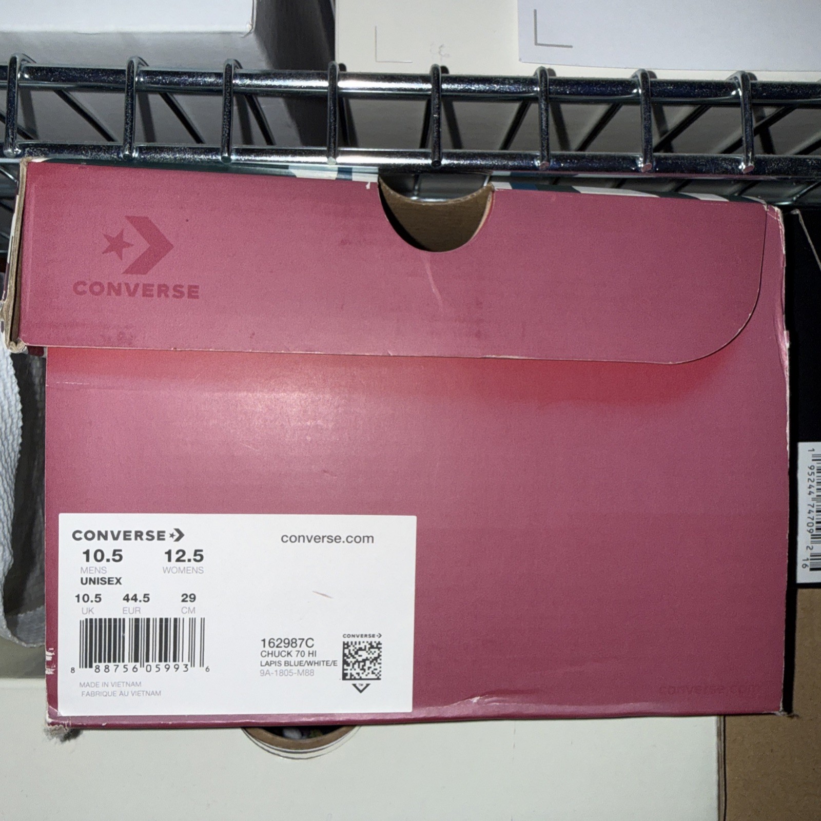 Converse Chuck Taylor All Star 70 Hi Kith x Coca Cola Hebrew Size 10.5 image 9