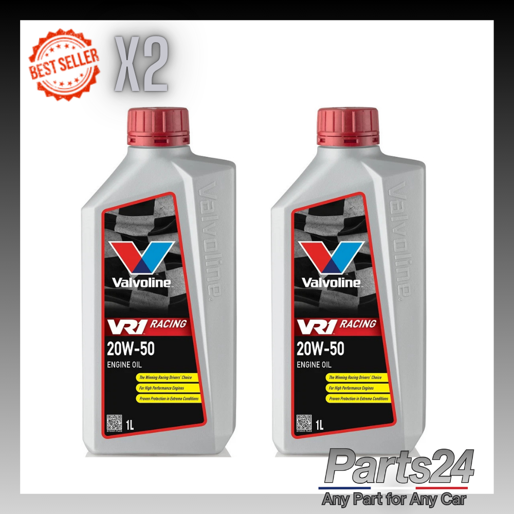2x Valvoline Valvoline Vr1 Racing 20W50 - 1 Litre - 873431