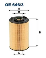 Filtron ÖLfilter OE 646/3 FüR