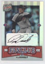 2002 Donruss Best of Fan Club Auto 68/2025 Roy Oswalt #278 Auto 0v1