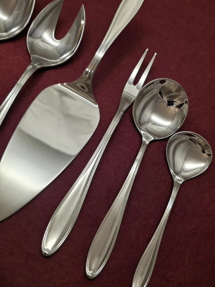 Wmf Innsbruck Cromargan Vorleger 6 Servierbestecke u.a Tortenheber top Zustand - Bild 3 von 4