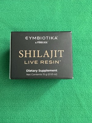 NEW CYMBIOTIKA Pure Himalayan Shilajit Resin 84+ minerals 0.53 oz (15g) 12/2035